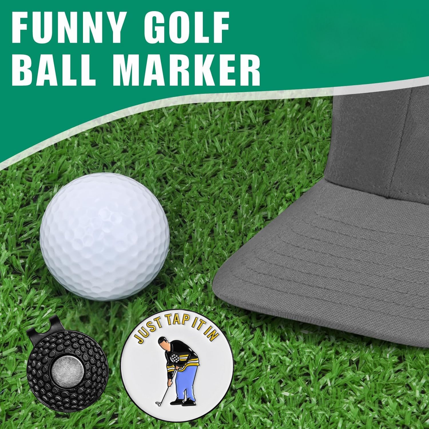 Zabawny marker do piłek golfow – Ball Marker Set recenzja i cena