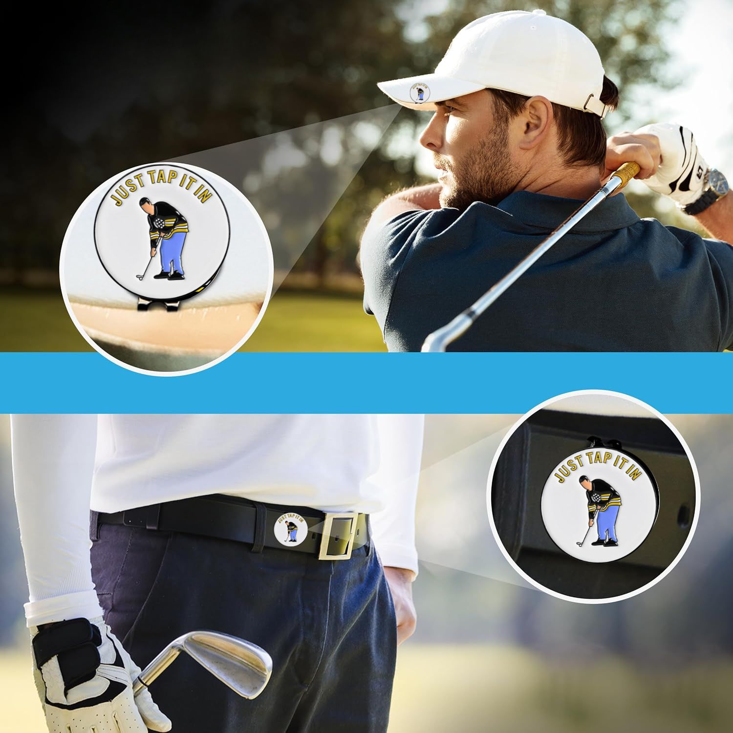 Zabawny marker do piłek golfow – Ball Marker Set recenzja i cena