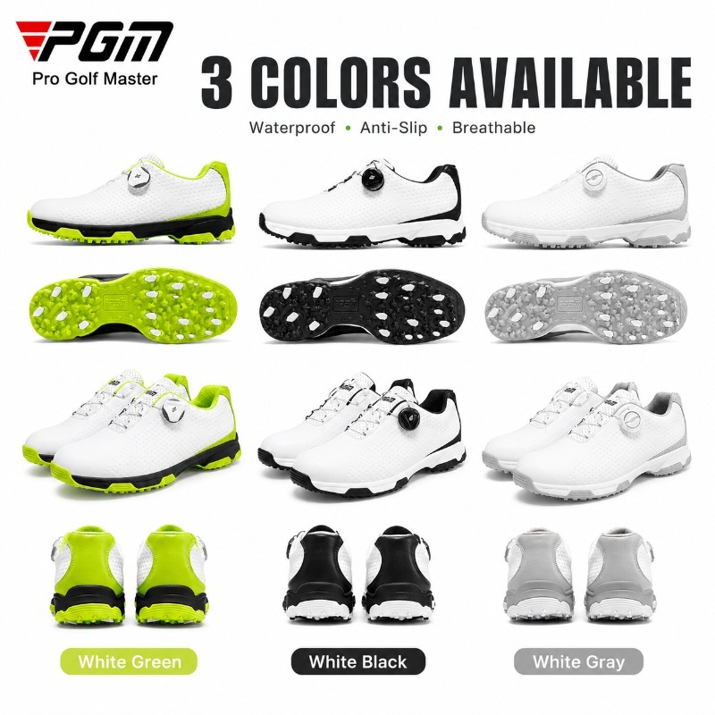 Męskie buty golfowe PGM, wodoo – Golf Equipment Brands recenzja i cena