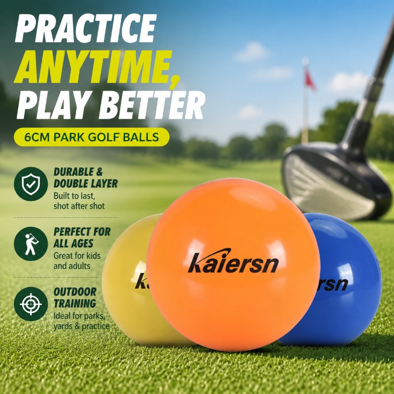 Piłki golfowe do parku, 60 mm, – Golf Exercise Equipment recenzja i cena