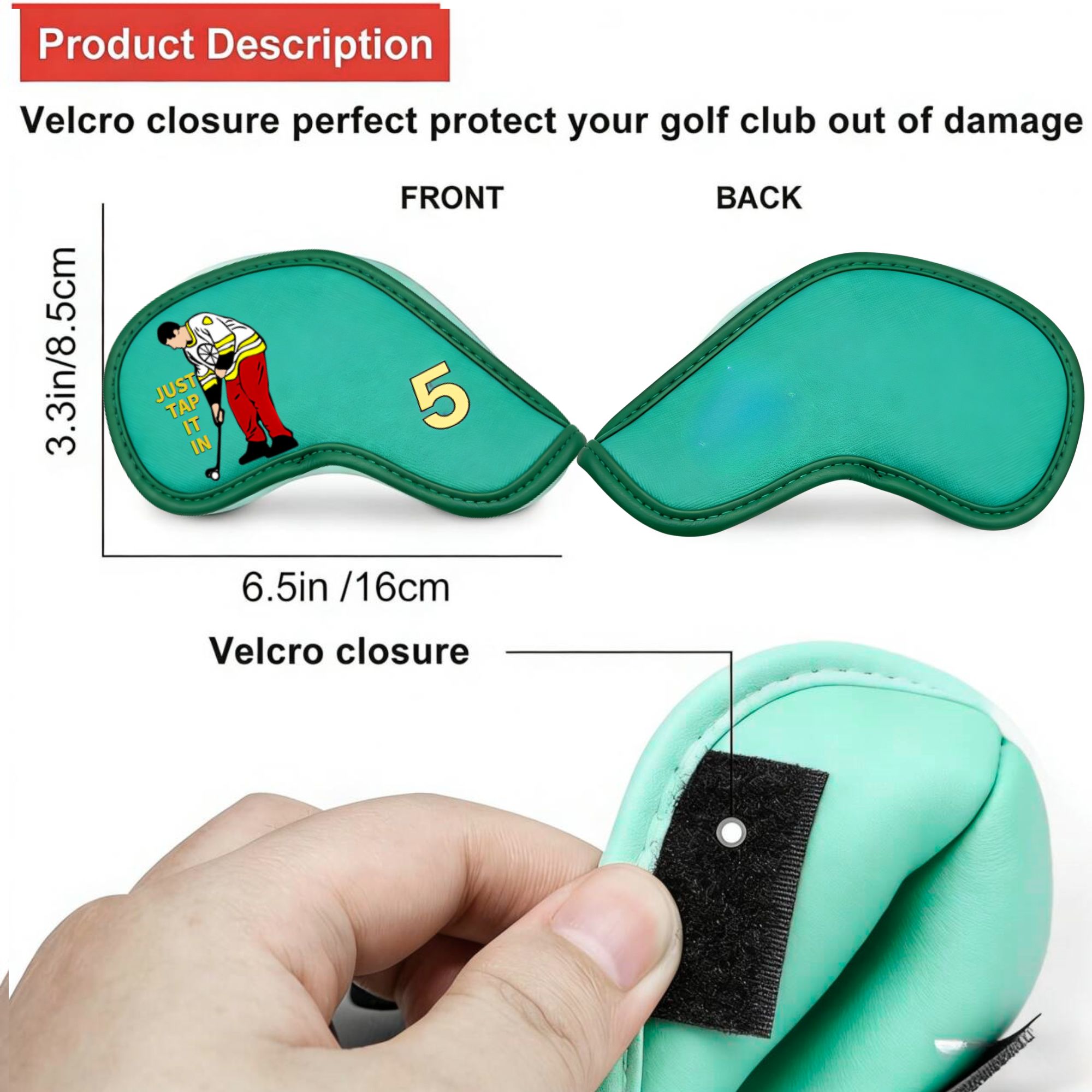 9 szt. Pokrowców na żelaza gol – Golf Equipment Rack recenzja i cena